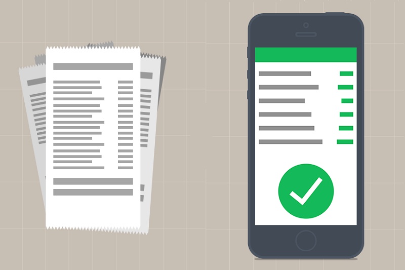 How to track and enter receipts in Uber & taxi logbook accounting software